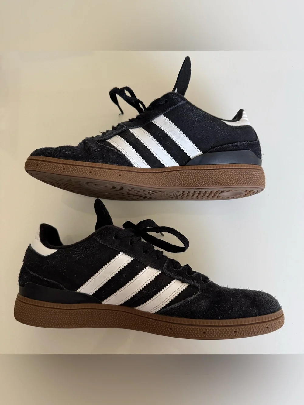 Adidas Busenitz Pro Mens 10.5 Black White Gum Suede Skate Shoes G48060